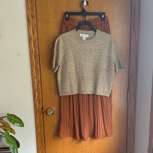 Rachel Zoe Brown Skirt